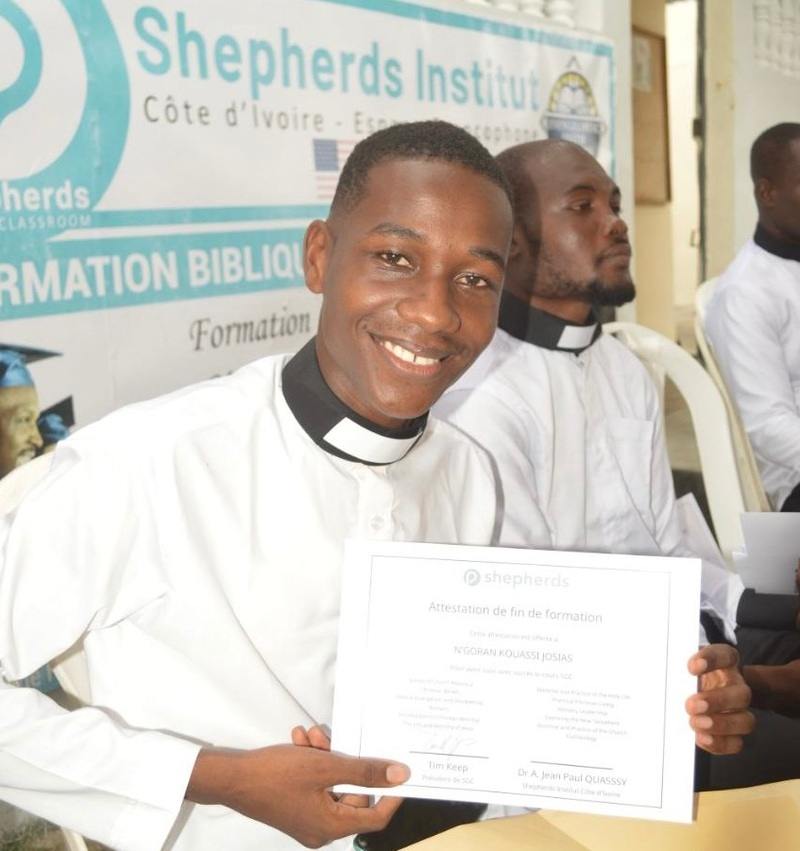 A graduate student form Ivory Coast